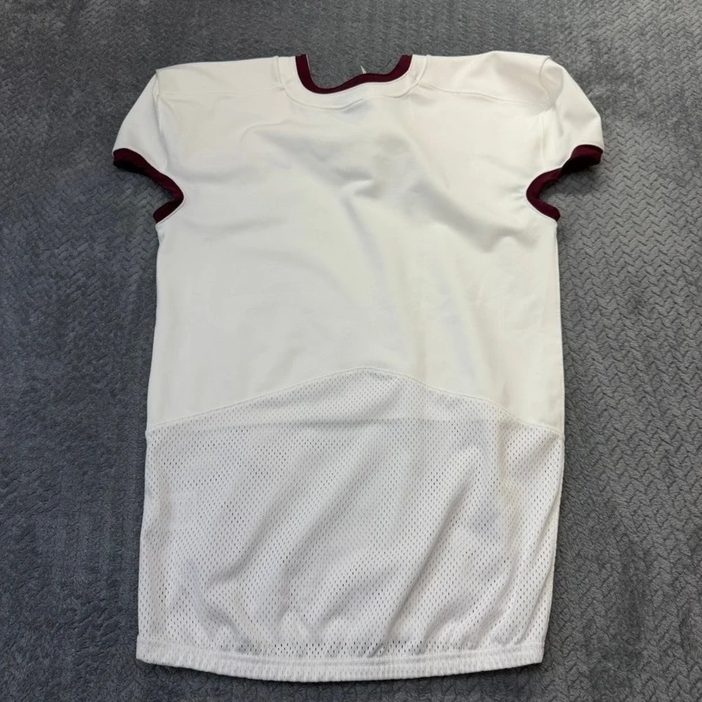 Nike Football Jersey Mens XL White Burgundy Practice Team Engineered NWT